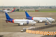 Sriwijaya Air Boeing 737-524 (PK-CLK) at  Jakarta - Soekarno-Hatta International, Indonesia