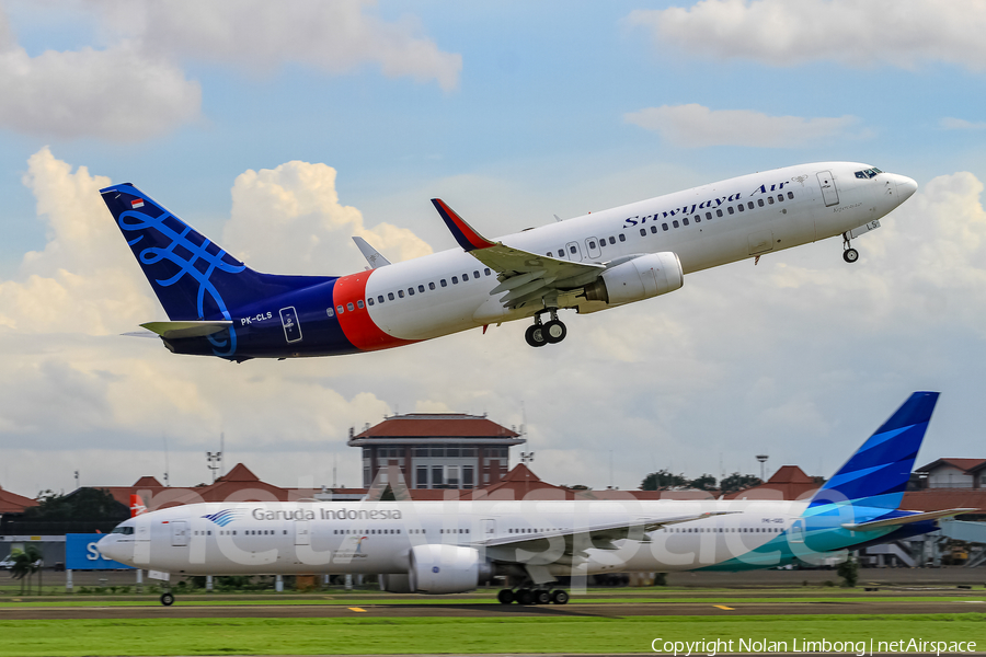 Sriwijaya Air Boeing 737-8K5 (PK-CLS) | Photo 378073