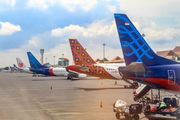 Sriwijaya Air Boeing 737-8Q8 (PK-CME) at  Surabaya - Juanda International, Indonesia