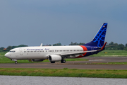 Sriwijaya Air Boeing 737-86J (PK-CMN) at  Surabaya - Juanda International, Indonesia