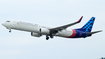 Sriwijaya Air Boeing 737-9LP(ER) (PK-CMP) at  Frans Kaisiepo / Mokmer, Indonesia