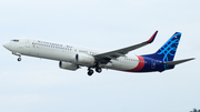 Sriwijaya Air Boeing 737-9LP(ER) (PK-CMP) at  Frans Kaisiepo / Mokmer, Indonesia
