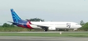 Sriwijaya Air Boeing 737-8BK (PK-CMQ) at  Semarang - Achmad Yani International, Indonesia