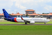 Sriwijaya Air Boeing 737-83N (PK-CMV) at  Jakarta - Soekarno-Hatta International, Indonesia