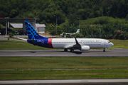 Sriwijaya Air Boeing 737-86N (PK-CRA) at  Balikpapan Sepinggan - International, Indonesia