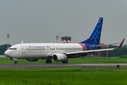 Sriwijaya Air Boeing 737-86N (PK-CRA) at  Adisumarmo International, Indonesia