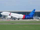 Sriwijaya Air Boeing 737-8Q8 (PK-CRD) at  Jakarta - Soekarno-Hatta International, Indonesia