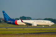 Sriwijaya Air Boeing 737-86N (PK-CRE) at  Adisumarmo International, Indonesia