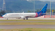 Sriwijaya Air Boeing 737-86N (PK-CRF) at  Yogyakarta - International, Indonesia