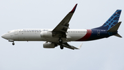 Sriwijaya Air Boeing 737-86N (PK-CRI) at  Jakarta - Soekarno-Hatta International, Indonesia