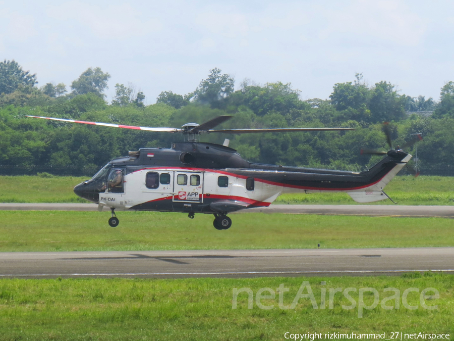 Derazona Helicopters Eurocopter AS332L1 Super Puma (PK-DAI) | Photo 621670