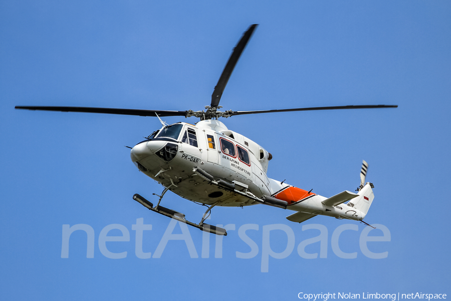 Derazona Helicopters Bell 412SP (PK-DAR) | Photo 369746