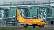 Deraya Air Taxi Boeing 737-33V(QC) (PK-DGO) at  Balikpapan Sepinggan - International, Indonesia