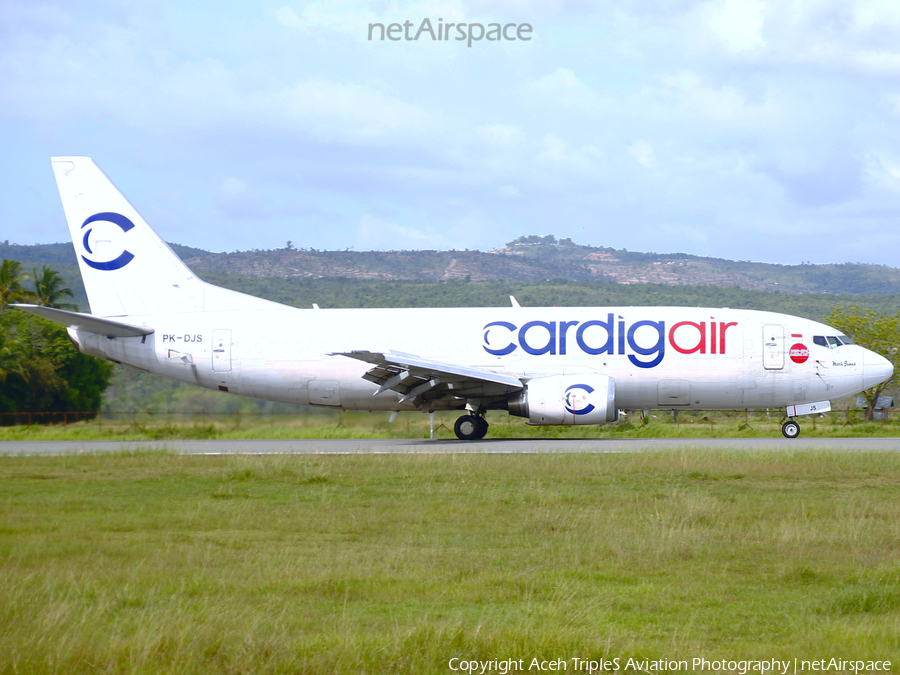 Cardig Air Boeing 737-301(SF) (PK-DJS) | Photo 512884