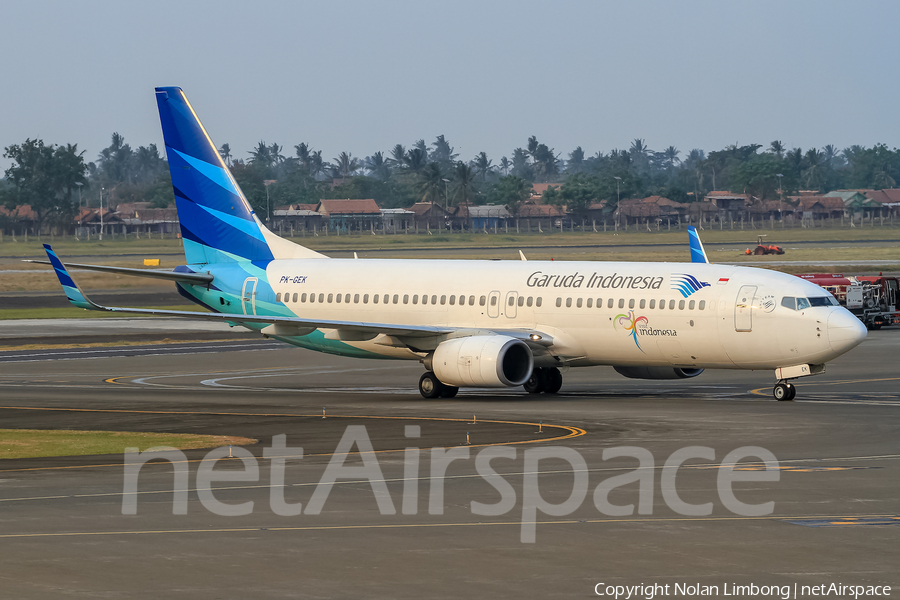 Garuda Indonesia Boeing 737-85F (PK-GEK) | Photo 370589