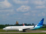 Garuda Indonesia Boeing 737-8AS (PK-GEN) at  Palembang - Sultan Mahmud Badaruddin II International, Indonesia