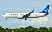 Garuda Indonesia Boeing 737-86N (PK-GEQ) at  Semarang - Achmad Yani International, Indonesia