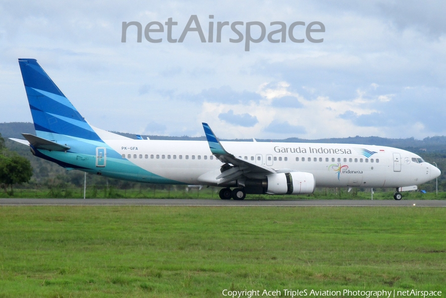 Garuda Indonesia Boeing 737-86N (PK-GFA) | Photo 216442