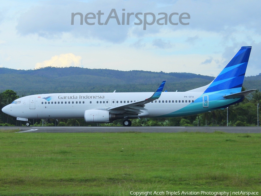 Garuda Indonesia Boeing 737-86N (PK-GFA) | Photo 314850