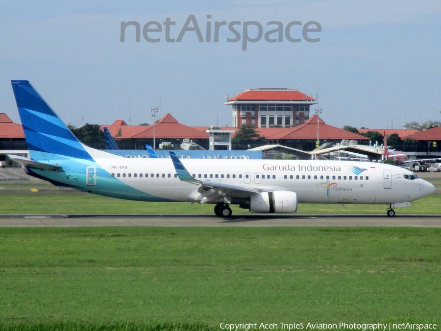 Garuda Indonesia Boeing 737-86N (PK-GFA) | Photo 247255