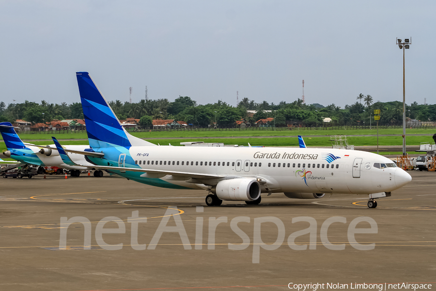 Garuda Indonesia Boeing 737-86N (PK-GFA) | Photo 371580