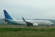 Garuda Indonesia Boeing 737-8U3 (PK-GFD) at  Banda Aceh - Sultan Iskandar Muda International, Indonesia