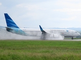 Garuda Indonesia Boeing 737-8U3 (PK-GFD) at  Banda Aceh - Sultan Iskandar Muda International, Indonesia