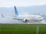 Garuda Indonesia Boeing 737-8U3 (PK-GFD) at  Banda Aceh - Sultan Iskandar Muda International, Indonesia