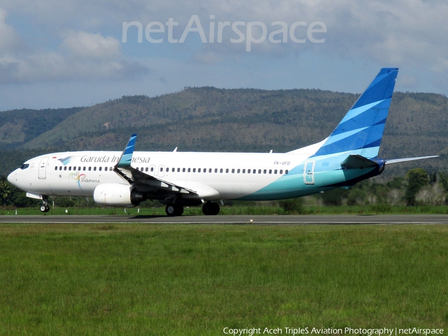 Garuda Indonesia Boeing 737-8U3 (PK-GFD) | Photo 216794