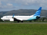 Garuda Indonesia Boeing 737-8U3 (PK-GFD) at  Banda Aceh - Sultan Iskandar Muda International, Indonesia