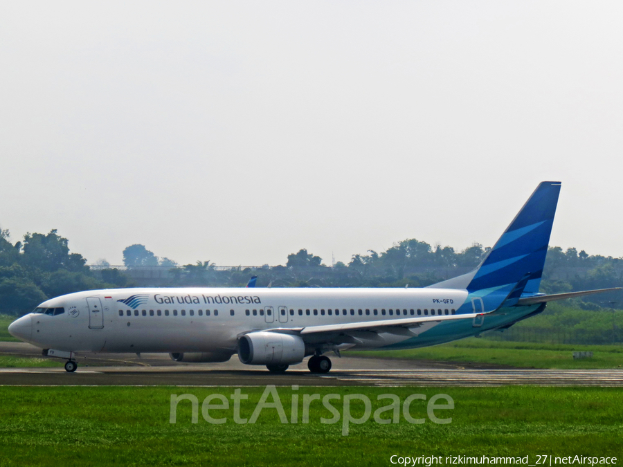 Garuda Indonesia Boeing 737-8U3 (PK-GFD) | Photo 622458