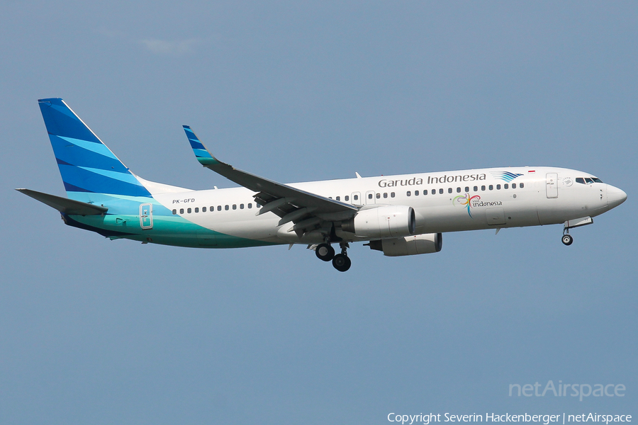 Garuda Indonesia Boeing 737-8U3 (PK-GFD) | Photo 216465