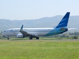 Garuda Indonesia Boeing 737-86N (PK-GFE) at  Banda Aceh - Sultan Iskandar Muda International, Indonesia