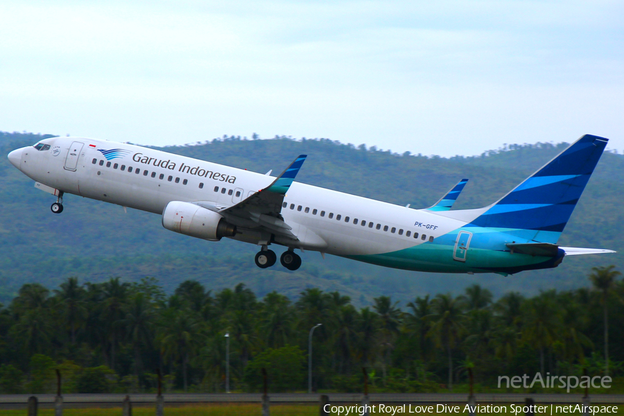 Garuda Indonesia Boeing 737-8U3 (PK-GFF) | Photo 537143