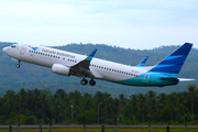 Garuda Indonesia Boeing 737-8U3 (PK-GFF) at  Banda Aceh - Sultan Iskandar Muda International, Indonesia