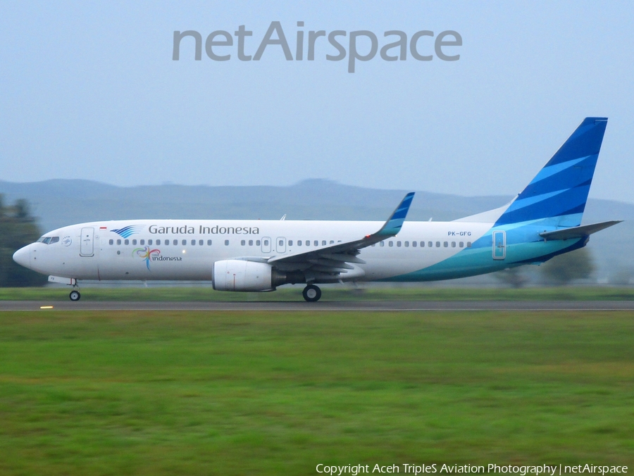 Garuda Indonesia Boeing 737-8BK (PK-GFG) | Photo 226367