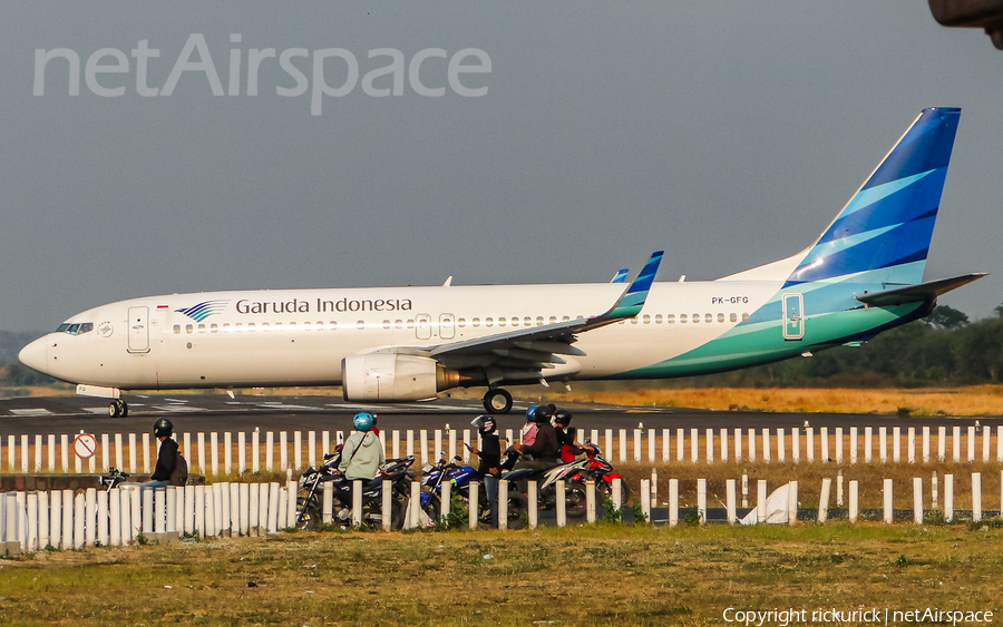Garuda Indonesia Boeing 737-8BK (PK-GFG) | Photo 599259