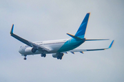 Garuda Indonesia Boeing 737-8BK (PK-GFG) at  Yogyakarta - International, Indonesia