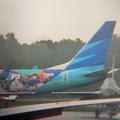 Garuda Indonesia Boeing 737-86N (PK-GFI) at  Balikpapan Sepinggan - International, Indonesia