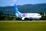 Garuda Indonesia Boeing 737-86N (PK-GFI) at  Banda Aceh - Sultan Iskandar Muda International, Indonesia