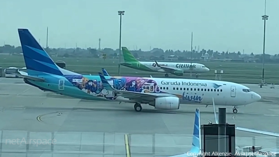 Garuda Indonesia Boeing 737-86N (PK-GFI) | Photo 556221
