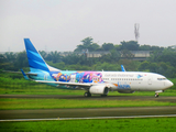 Garuda Indonesia Boeing 737-86N (PK-GFI) at  Palembang - Sultan Mahmud Badaruddin II International, Indonesia