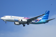 Garuda Indonesia Boeing 737-86N (PK-GFI) at  Semarang - Achmad Yani International, Indonesia