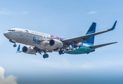 Garuda Indonesia Boeing 737-86N (PK-GFI) at  Surabaya - Juanda International, Indonesia