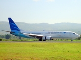 Garuda Indonesia Boeing 737-86N (PK-GFJ) at  Banda Aceh - Sultan Iskandar Muda International, Indonesia