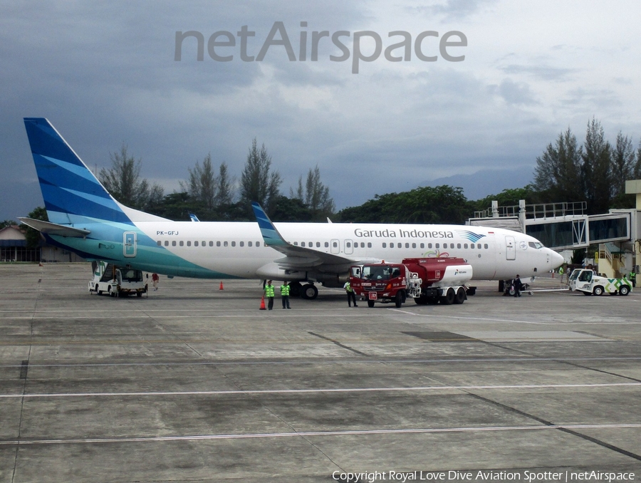 Garuda Indonesia Boeing 737-86N (PK-GFJ) | Photo 249235