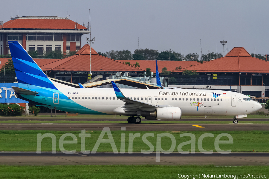 Garuda Indonesia Boeing 737-86N (PK-GFJ) | Photo 374051