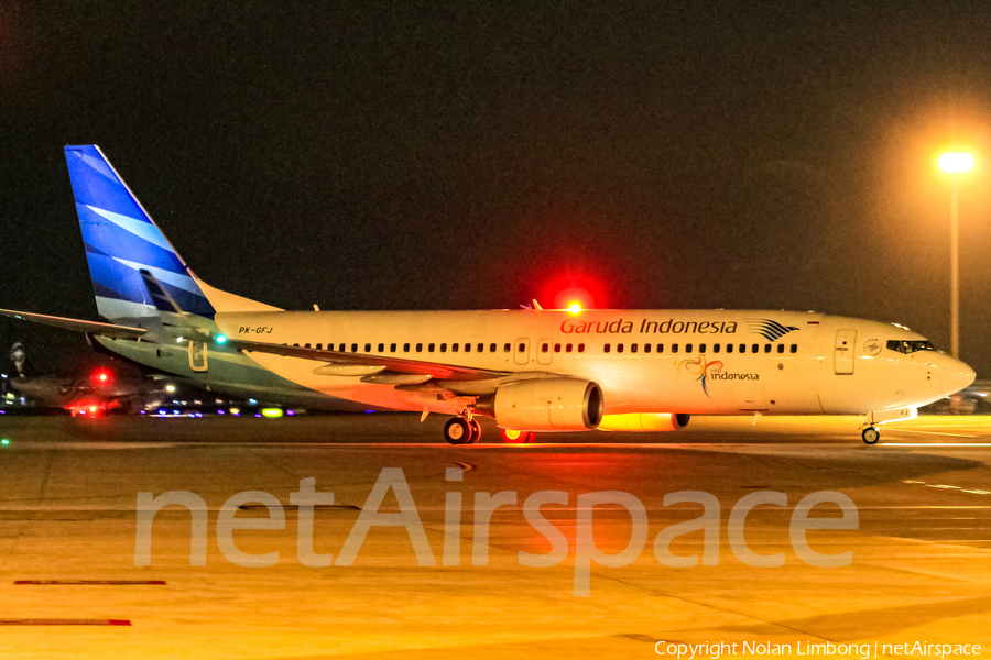 Garuda Indonesia Boeing 737-86N (PK-GFJ) | Photo 378081