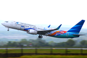 Garuda Indonesia Boeing 737-86N (PK-GFJ) at  Banda Aceh - Sultan Iskandar Muda International, Indonesia