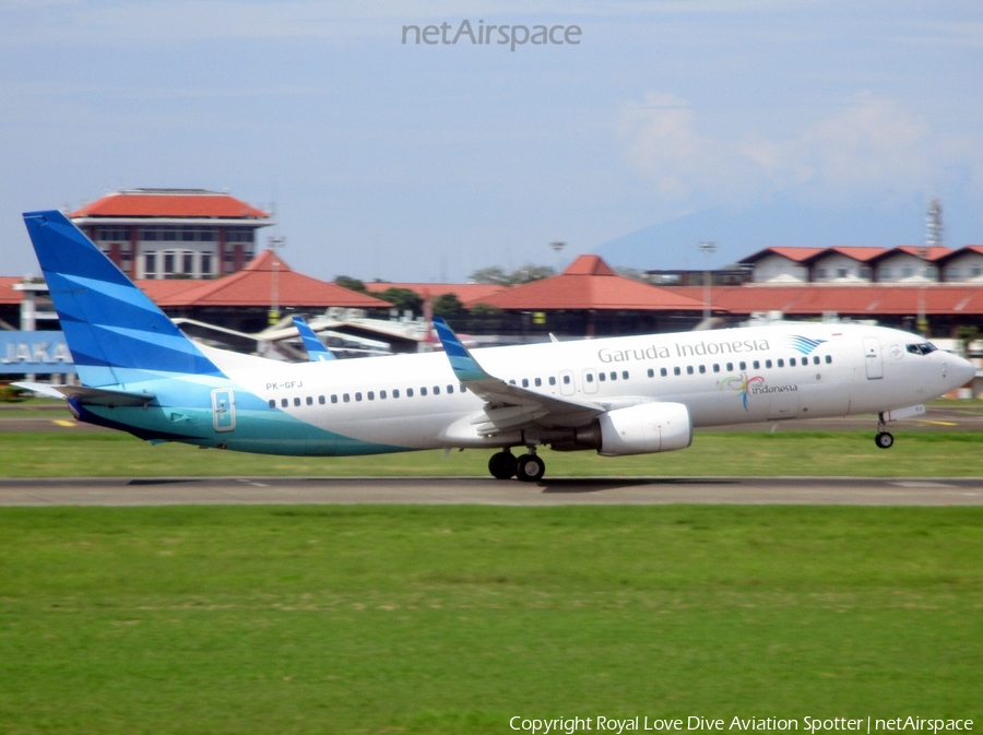Garuda Indonesia Boeing 737-86N (PK-GFJ) | Photo 433347